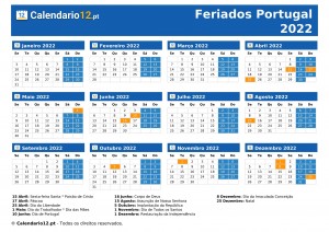 Feriados 2022